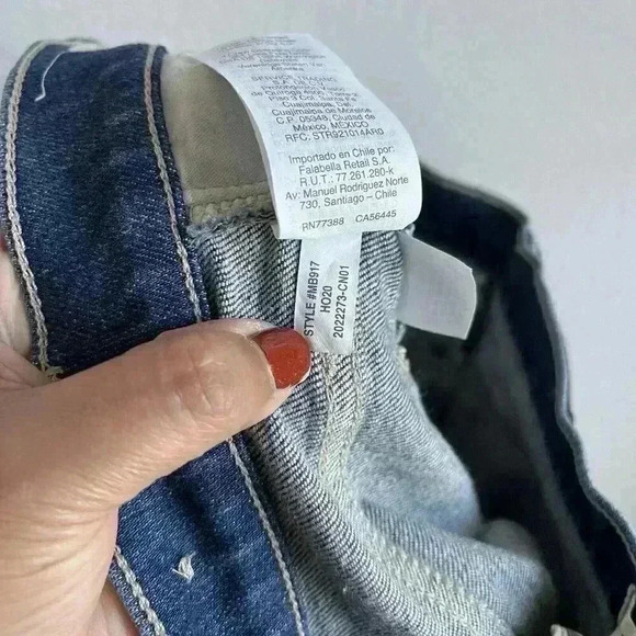 Madewell Slim Demi-Boot Jeans Women's Size 27 Medium Wash High-Rise Style #MB917 - Picture 14 of 14